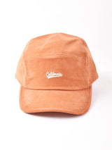 【4色展開】刺繍 コーデュロイ ジェットキャップ