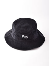 【5色展開】コーデュロイ ワンポイント  スカンク バケットハット