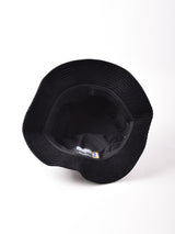 【5色展開】コーデュロイ ワンポイント  スカンク バケットハット