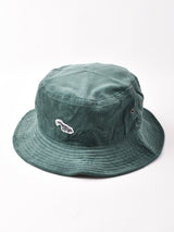 【5色展開】コーデュロイ ワンポイント  スカンク バケットハット