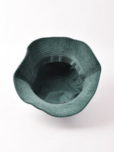 【5色展開】コーデュロイ ワンポイント  スカンク バケットハット