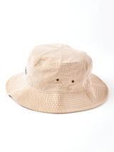 【5色展開】コーデュロイ ワンポイント  スカンク バケットハット