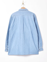 デニム 長袖 チロルシャツ