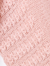 ローゲージ編み カーディガン