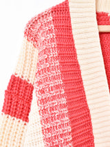 ラインデザイン カーディガン