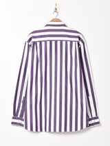ワイドストライプ 長袖シャツ