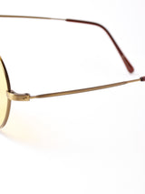 【3色展開】メタリックフレーム ボストンメガネ