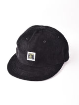 【2色展開】パッチ付き コーデュロイキャップ