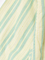 ストライプ ダブルポケット 半袖シャツ