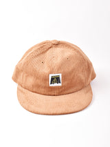 【2色展開】パッチ付き コーデュロイキャップ