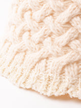 【3色展開】ケーブル ニットハット