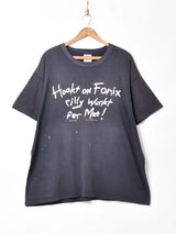 アメリカ製 モノクロプリントTシャツ