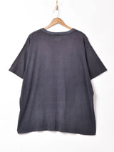 アメリカ製 モノクロプリントTシャツ