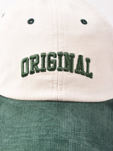 【2色展開】刺繍 コーデュロイキャップ 【ORIGINAL】