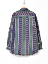 コモン柄 長袖シャツ