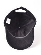 【2色展開】刺繍 コーデュロイキャップ 【Luckey】