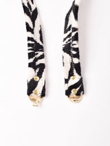 アニマル柄 ベロア ゴムベルト