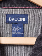 ツーカラー カットオフデニムジャケット