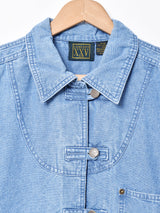 ボタンデザイン デニムジャケット