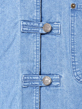 ボタンデザイン デニムジャケット