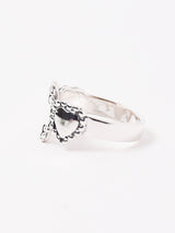 クロス×ハート シルバーリング