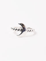 ムーン ツイストシルバーリング