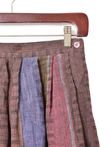 アメリカ製 ストライプ リネンスカート