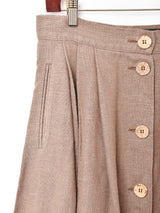 フレアリネンスカート