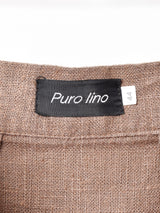 フレアリネンスカート