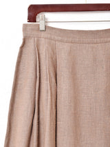 フレアリネンスカート