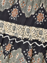 総柄 シアースカート