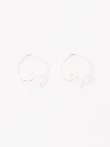 フープ シルバーピアス