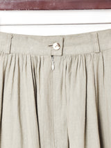 ティアード リネンスカート