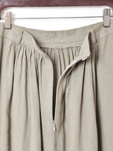 ティアード リネンスカート