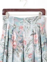 花柄 フレアスカート