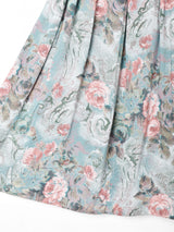 花柄 フレアスカート