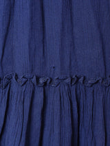 レース付 ティアードスカート