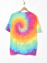 レインボー タイダイTシャツ