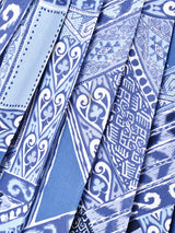 総柄 プリーツスカート