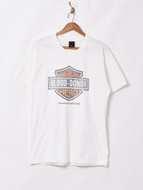 ハーレー風 プリントTシャツ