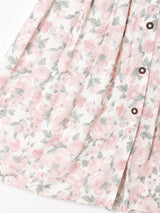 花柄 フレアスカート