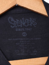 「The return of vampurr」パロディプリントTシャツ