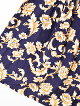 アメリカ製 花柄 フレアスカート