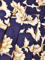 アメリカ製 花柄 フレアスカート