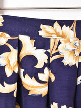 アメリカ製 花柄 フレアスカート