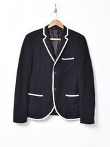 パイピング テーラードジャケット