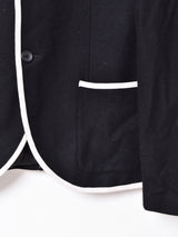 パイピング テーラードジャケット