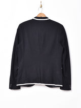 パイピング テーラードジャケット