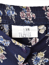 アメリカ製 花柄 フレアスカート