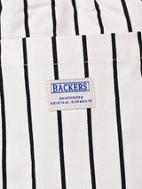 【2色展開】Backersストライプ イージーパンツ